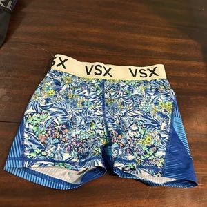 VSX XS blue multicolored nike pro like shorts